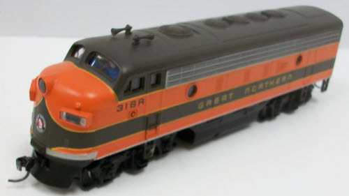 Bachmann 31207 HO Great Northern EMD F7-A Diesel-Powered Locomotive #316A