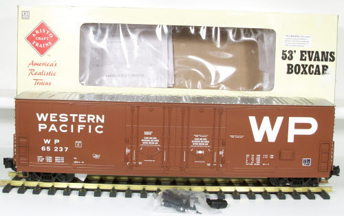 Aristo-Craft 50092P Western Pacific 53' Evans Boxcar – Trainz