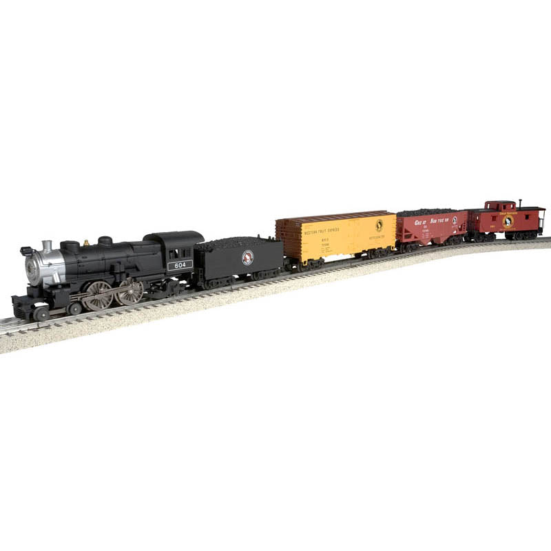 Atlas 1009004 Industrial Rail GN Rocky Mt. O Gauge Steam Freight Train Set
