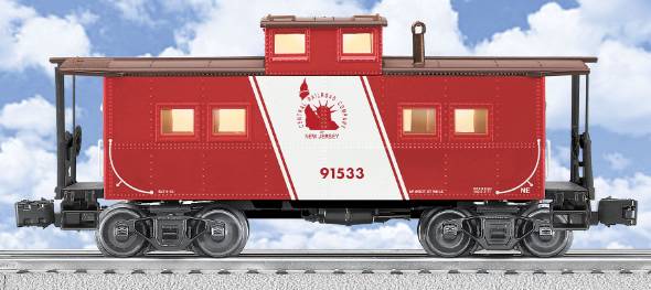 Lionel 6-17685 Jersey Central NE Caboose