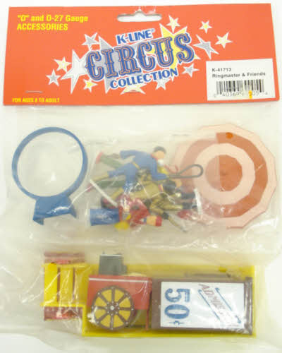 K-Line K41713 O Scale Circus Ringmaster & Friends