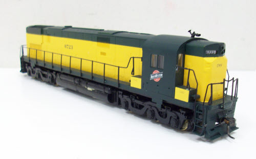 Stewart 6262 HO Chicago & North Western Diesel Alco C628 High Hood Powered #6723