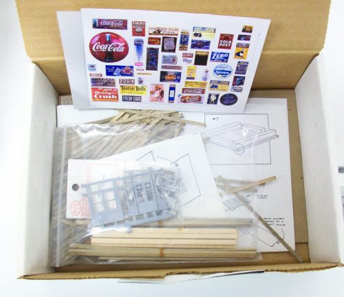 Mainline Siding MS004 HO General Store Building Craftsman Kit