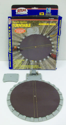 Atlas 2790 N Scale Manually Operated Turntable