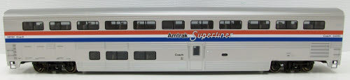 Kato 35-6051A HO Amtrak Superliner Phase III Coach #34050