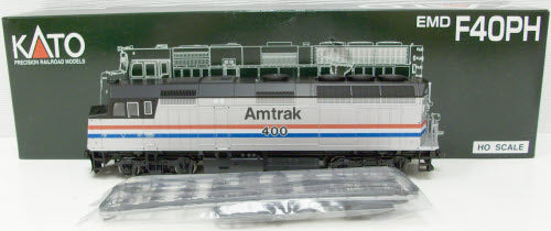 Kato 37-6553 Amtrak EMD F-40PH Diesel Locomotive #400 – Trainz