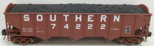 Atlas 903-2 Southern #74222 3-Bay 70 Ton Hopper Car
