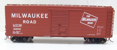 InterMountain 48502-04 HO Scale Milwaukee Road Box Car #23506