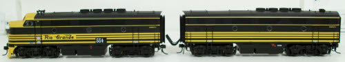 Precision Craft Models 314 D&RGW F-3 Ph1 AB Diesel Set w/Snd&DCC
