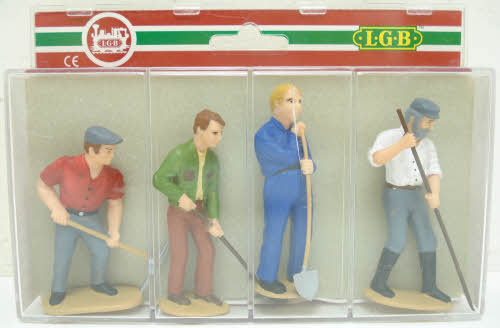 LGB 5243 Digging Figures (Set of 4)