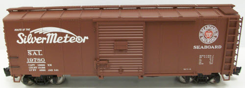 Aristo-Craft 46019S Seaboard SilverMeteor Steel Boxcar