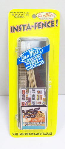 Bar Mills 0041 N Insta-Fence Approximate Scale 200' 61 m Kit