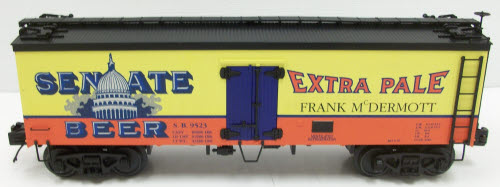 MTH 20-94348 Senate Beer Woodsided Reefer Car