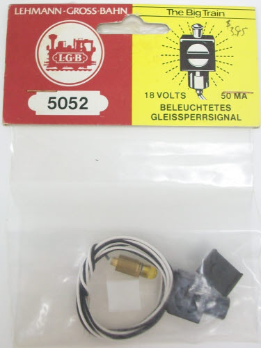 LGB 5052 G 18 Volt End of Track Light