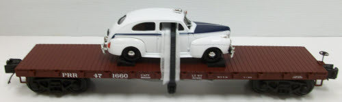 MTH 20-98684 PRR #471660 Wood Flatcar w/1 Ford Sedan