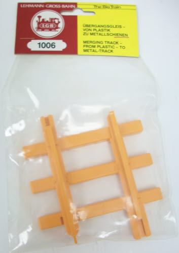LGB 1006 G Merging Track from Plastic to Metal
