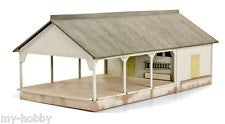 Micro-Trains 49990945 N Civil War Era Freight House Laser Cut Kit