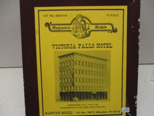 Magnuson Models 439-514 N Victoria Falls Hotel Building Kit