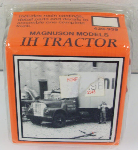 Magnuson Models 439-939 HO IH Tractor Resin Kit