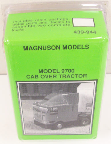 Magnuson Models 439-944 HO Model 9700 CabOver Tractor Kit (2)