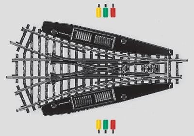 Marklin 2270 HO Scale K Track Symmetrical 3-Way Switch Turnout