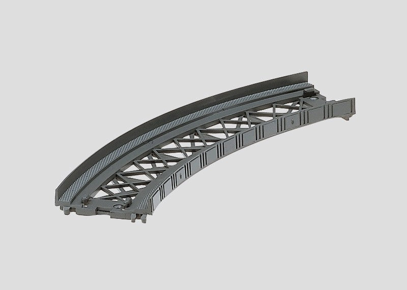 Marklin 8977 Z Scale 5-3/4" 45° Curved Ramp Track Section - Sold Individually