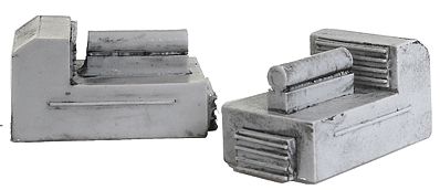 Micro-Trains 49943983 N Unpainted Generator Load (Pack of 2)