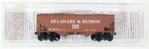 Micro-Trains 05500340 N Scale Delaware & Hudson 9471 33' Twin Bay Hopper #9471