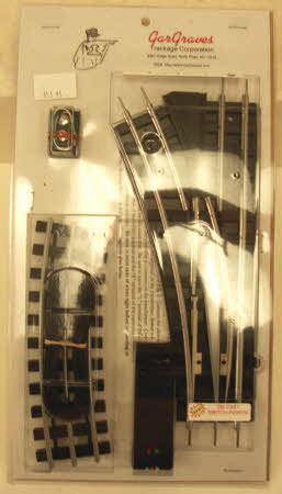 Gargraves 216-RC O O42 Left Hand Regular Remote Control Switch Turnout