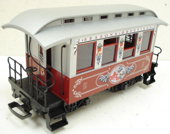 LGB 35075 G Scale Christmas Passenger Car