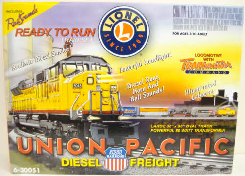 Lionel 6-30051 Union Pacific O Gauge Diesel Freight Train Set – Trainz