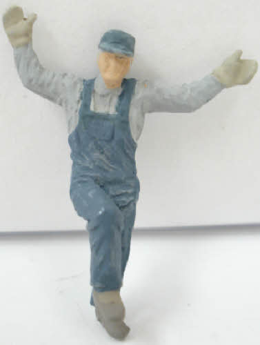 Arttista 1144 O Scale Brakeman Riding Pewter Figure