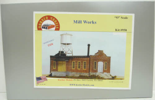 Korber 958 Mill Works -- O Scale