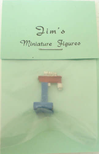Jim's Freight Scale - Solid Pewter