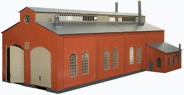 Atlas 2009001 O Scale Trainman 2-Stall Engine House Kit