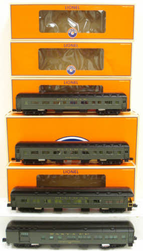 Lionel 6-25503 Santa Fe "California Limited" Heavyweight Passenger 4-Pack