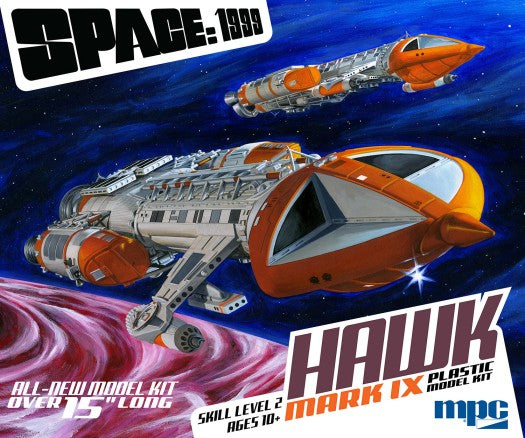 MPC 947 1:48 Space: 1999 Hawk Mark IV Plastic Model Kit