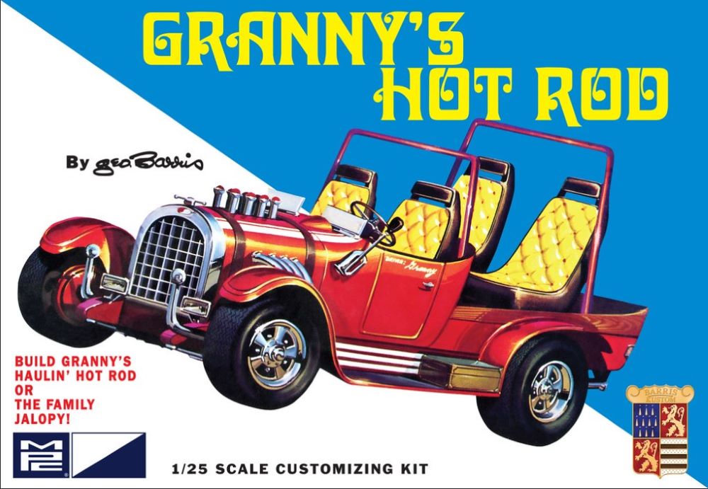 MPC 988 1:25 George Barris Granny's Hot Rod Car Plastic Model Kit
