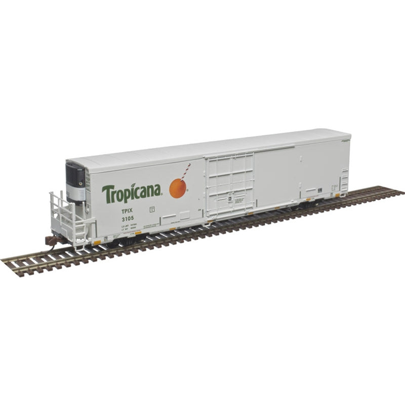 Atlas 50004497 N Tropicana 64' Trinity Reefer #3041 – Trainz