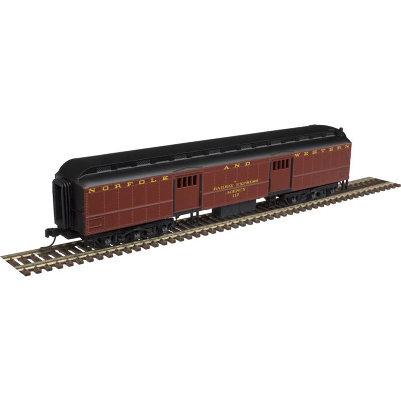 Atlas 50005088 N Norfolk and Western Trainman ACF 60' Baggage Car #118