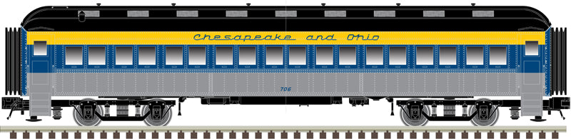 Atlas 50006254 N Chesapeake and Ohio Trainman ACF 60' Passenger Coach #709