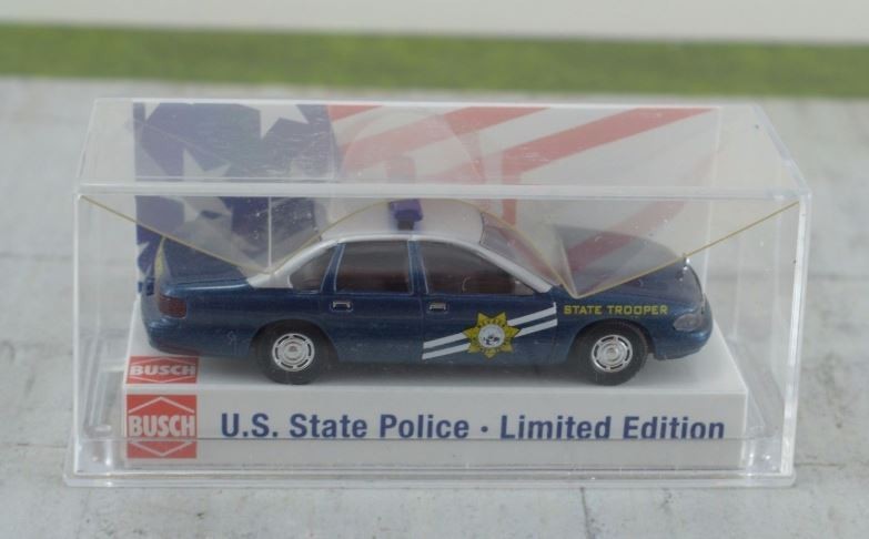 Busch 47680 HO Chevrolet Caprice Nevada United States Polics