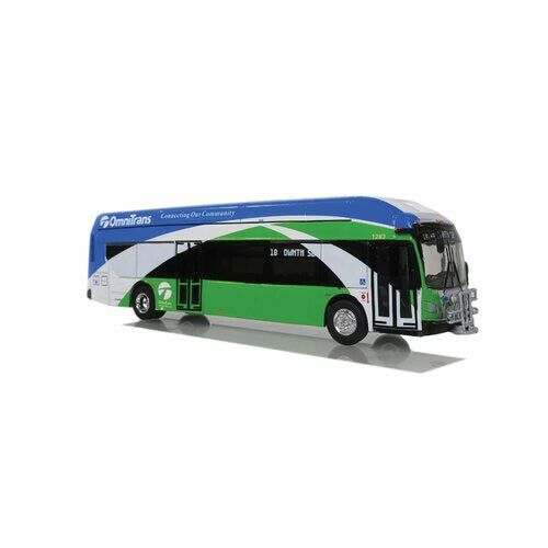 Iconic Replicas 870235 HO Omnitrans New Flyer Xcelsior XN40 Bus