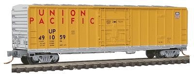 Micro-Trains 02700352 N UP 50' Rib Side Plug Door Boxcar w/o Roofwalk #491059