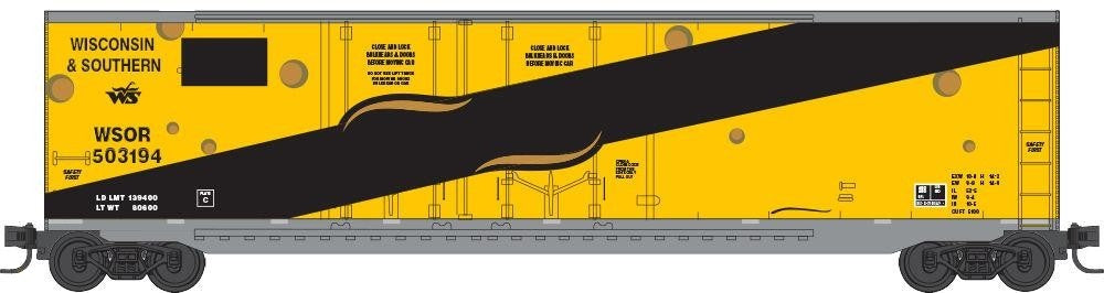 Micro-Trains 07500200 N WSOR 50' Standard Double Door Boxcar #503194