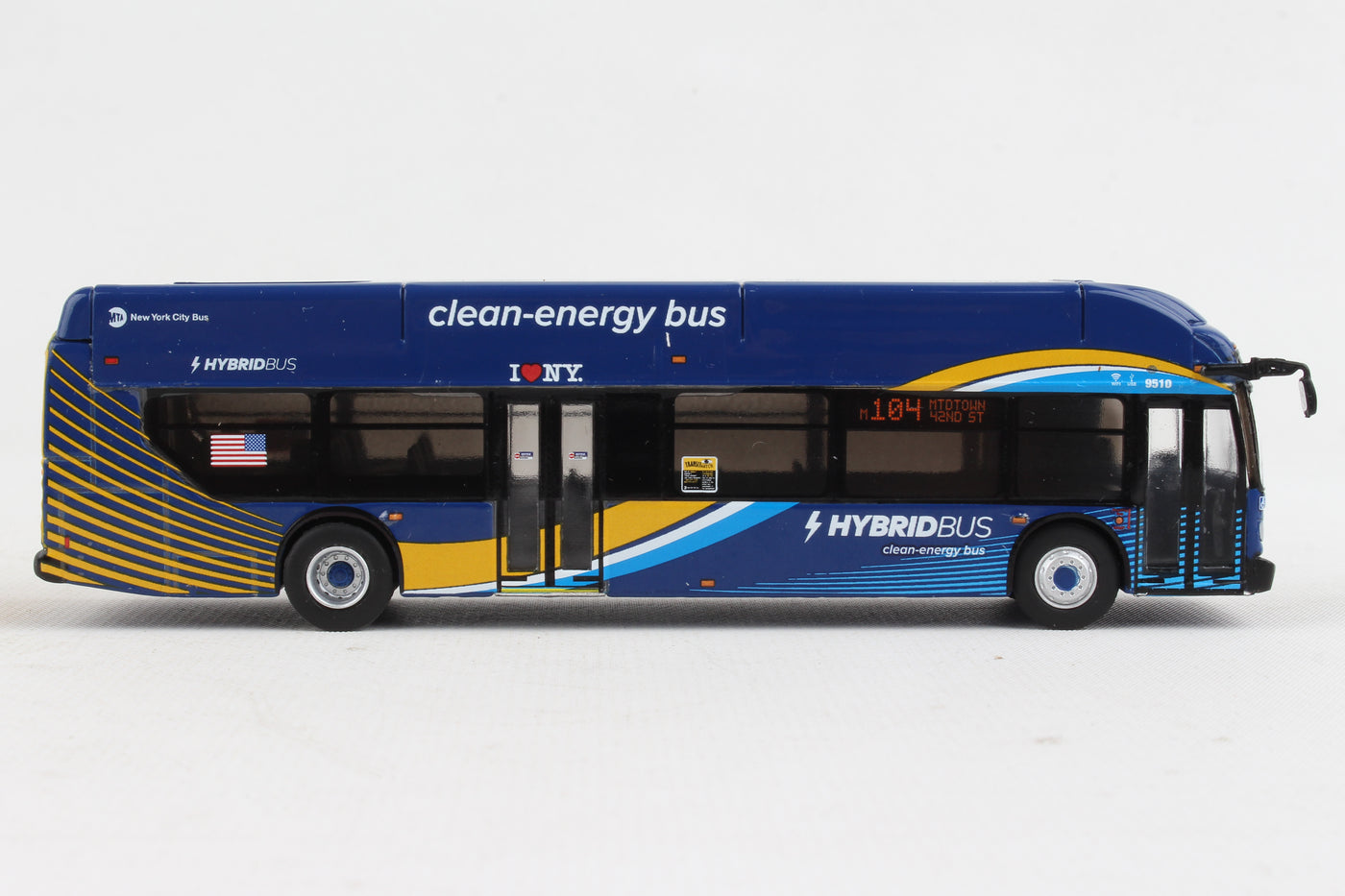 Daron Worldwide Trading NY2050 1:87 New Flyer Xcelsior Bus Diecast Model