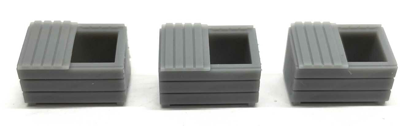 Phoenix Precision Models 31516 HO Open Dumpsters 3D Printed Kit (Pack of 3)