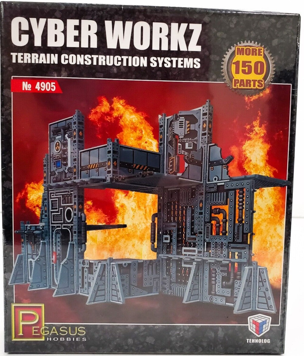 Pegasus Hobby 4905 Cyber Workz Construction System Plastic Model Diorama