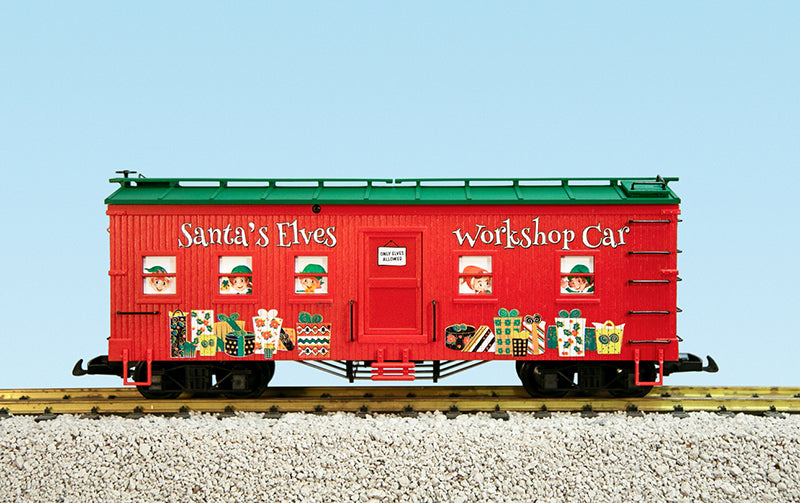 USA Trains R18302 G Santa's Elves Workshop Car