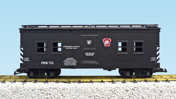 USA Trains R1831 G Pennsylvania Black Bunk Car #723